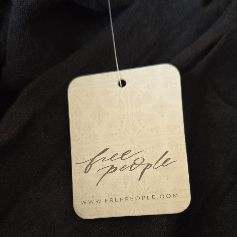 Free People Black Tunic or Mini Dress - Picture 8 of 10